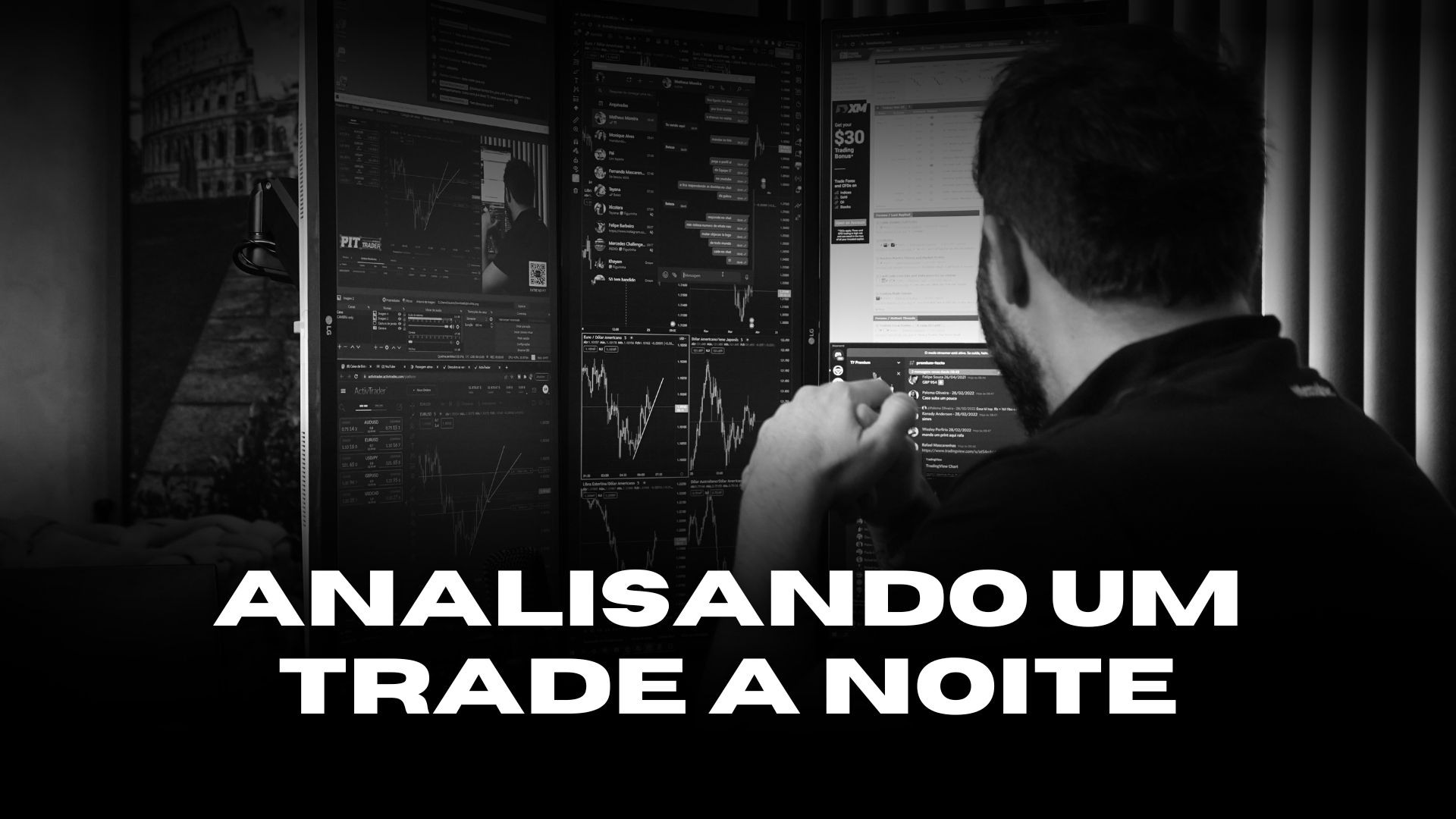 analisando-trade-a-noite